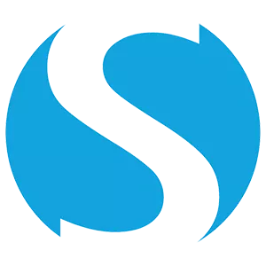 S icon in company logo